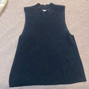 LOFT Navy Blue Sweater Tank